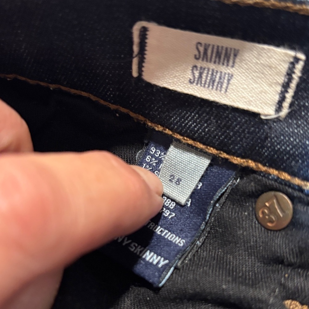 Madewell Women's Dark wash Skinny skinny Jeans - Picture 9 of 10